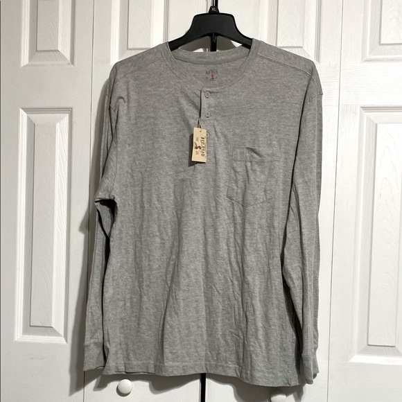 RedHead brand Co Heather gray long sleeve tee shirt size XL - Picture 1 of 13